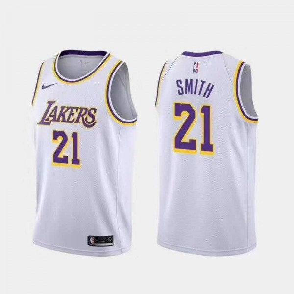 J. R. Smith #21 Los Angeles Lakers Jersey