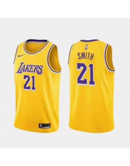 J. R. Smith #21 Los Angeles Lakers Jersey