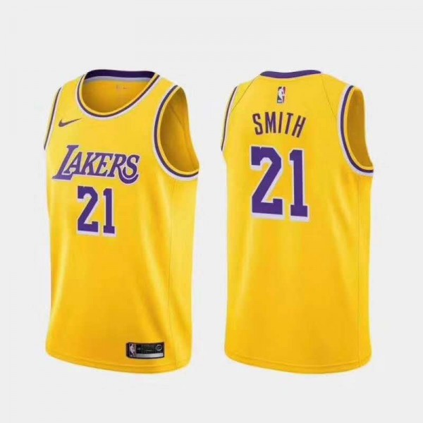 J. R. Smith #21 Los Angeles Lakers Jersey