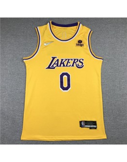 Russell Westbrook #0 Los Angeles Lakers Jersey