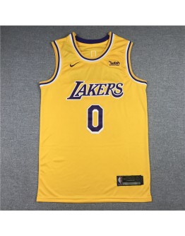 Russell Westbrook #0 Los Angeles Lakers Jersey