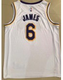 Lebron James #6 Los Angeles Lakers Jersey