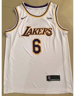 Lebron James #6 Los Angeles Lakers Jersey