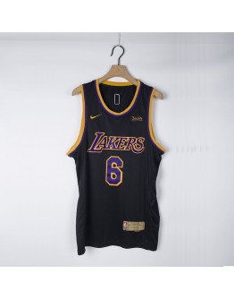 Lebron James #6 Los Angeles Lakers Jersey