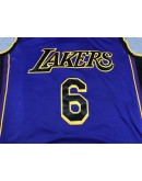 Lebron James #6 Los Angeles Lakers Jersey