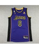 Lebron James #6 Los Angeles Lakers Jersey