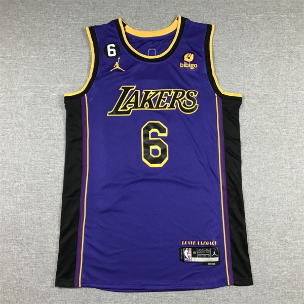 Lebron James #6 Los Angeles Lakers Jersey