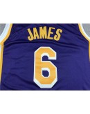 Lebron James #6 Los Angeles Lakers Jersey