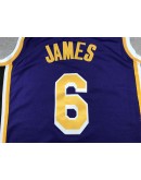 Lebron James #6 Los Angeles Lakers Jersey