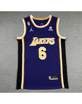 Lebron James #6 Los Angeles Lakers Jersey