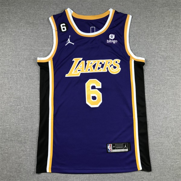 Lebron James #6 Los Angeles Lakers Jersey