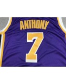 Carmelo Anthony #7 Los Angeles Lakers Jersey