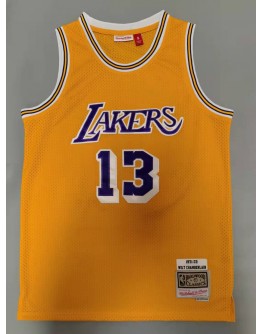 Wilt Chamberlain #13 Los Angeles Lakers Jersey