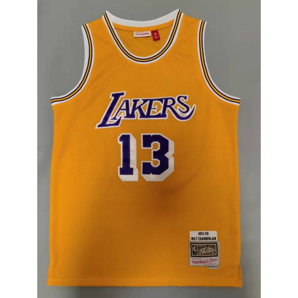 Wilt Chamberlain #13 Los Angeles Lakers Jersey