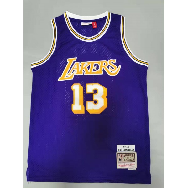 Wilt Chamberlain #13 Los Angeles Lakers Jersey