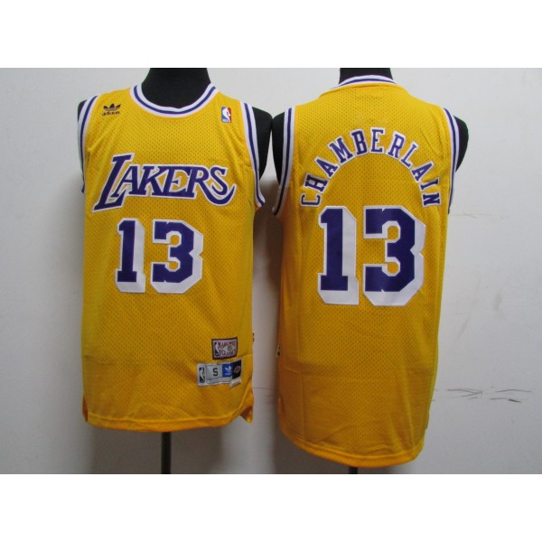 Wilt Chamberlain #13 Los Angeles Lakers Jersey