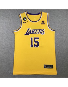 Austin Reaves #15 Los Angeles Lakers Jersey