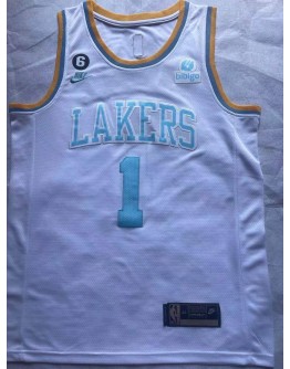 D'Angelo Russell #1 Los Angeles Lakers Jersey