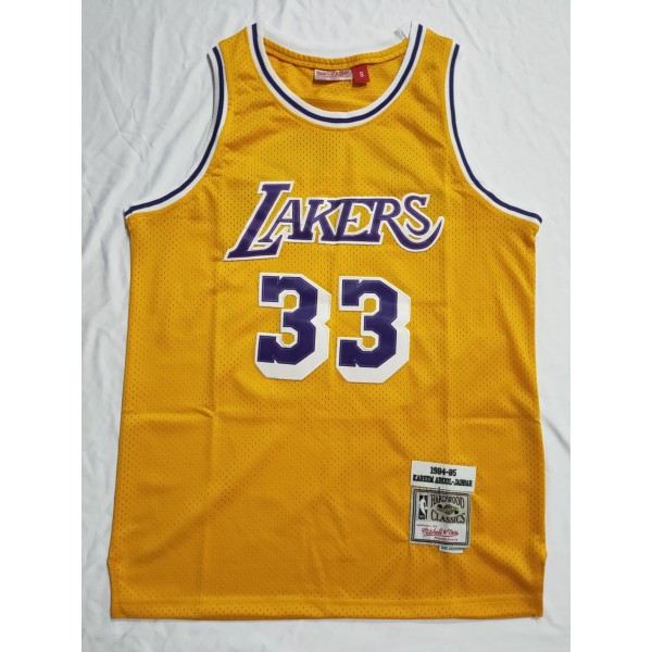 Kareem Abdul-Jabbar #33 Los Angeles Lakers Jersey