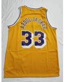 Kareem Abdul-Jabbar #33 Los Angeles Lakers Jersey