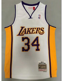 Shaquille O'Neal #34 Los Angeles Lakers Jersey