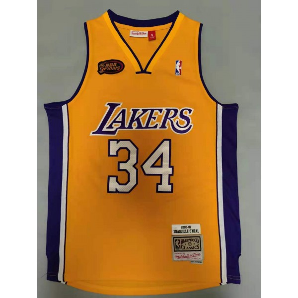 Shaquille O'Neal #34 Los Angeles Lakers Jersey