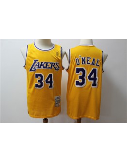 Shaquille O'Neal #34 Los Angeles Lakers Jersey