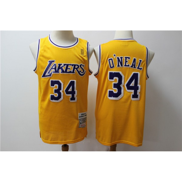 Shaquille O'Neal #34 Los Angeles Lakers Jersey