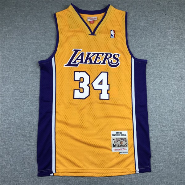 Shaquille O'Neal #34 Los Angeles Lakers Jersey