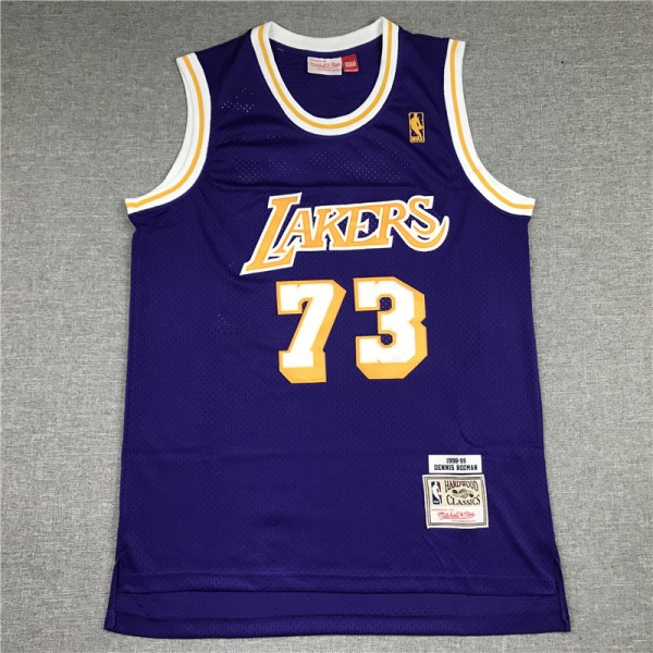 Dennis Rodman #73 Los Angeles Lakers Jersey