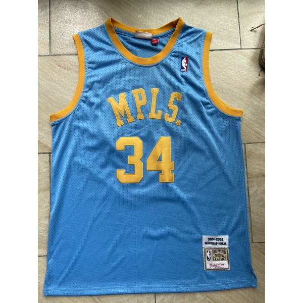 Shaquille O'Neal #34 Los Angeles Lakers Jersey