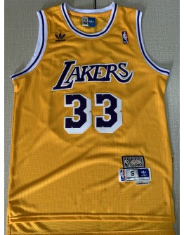 Kareem Abdul-Jabbar #33 Los Angeles Lakers Jersey