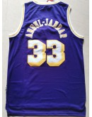 Kareem Abdul-Jabbar #33 Los Angeles Lakers Jersey