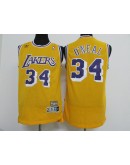 Shaquille O'Neal #34 Los Angeles Lakers Jersey