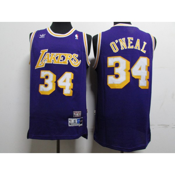 Shaquille O'Neal #34 Los Angeles Lakers Jersey