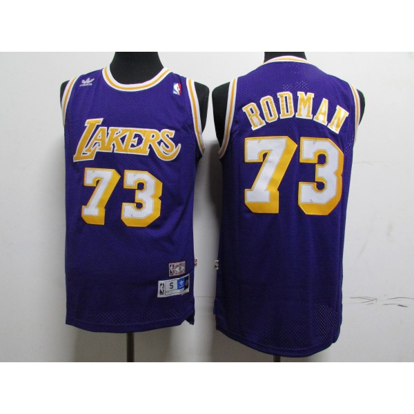 Dennis Rodman #73 Los Angeles Lakers Jersey