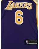 Lebron James #6 Los Angeles Lakers Jersey