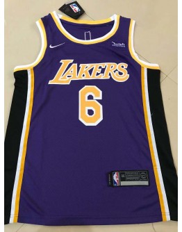 Lebron James #6 Los Angeles Lakers Jersey