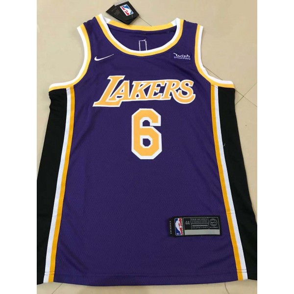 Lebron James #6 Los Angeles Lakers Jersey