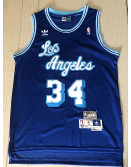 Shaquille O'Neal #34 Los Angeles Lakers Jersey