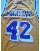 James Worthy #42 Los Angeles Lakers Jersey