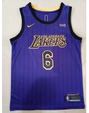 LeBron James #6 Los Angeles Lakers Jersey