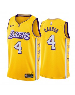 Alex Caruso #4  Los Angeles Lakers Jersey