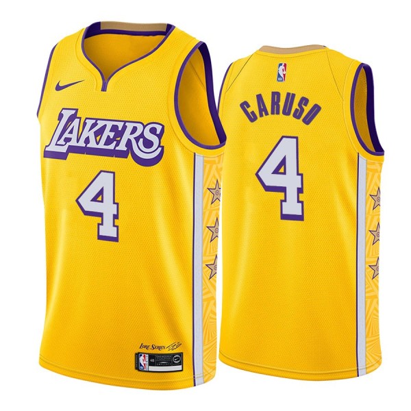 Alex Caruso #4  Los Angeles Lakers Jersey