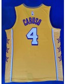 Alex Caruso #4  Los Angeles Lakers Jersey