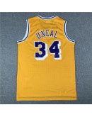 Shaquille O'Neal #34 Los Angeles Lakers Jersey