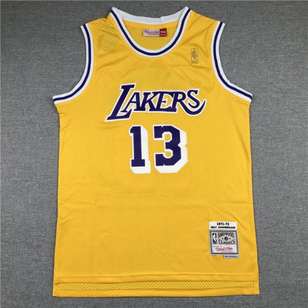 Wilt Chamberlain #13 Los Angeles Lakers Jersey