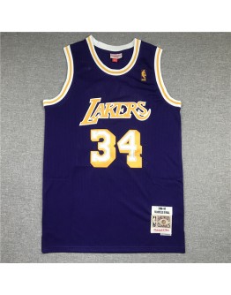 Shaquille O'Neal #34 Los Angeles Lakers Jersey