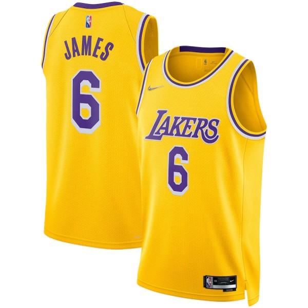 LeBron James #6 Los Angeles Lakers Jersey