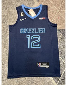 Ja Morant #12 Memphis Grizzlies Jersey